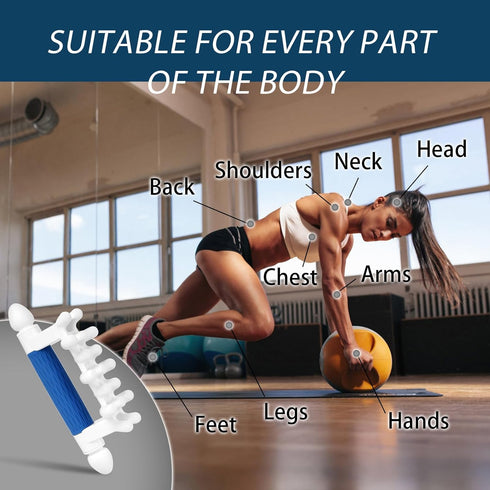 Lalawlife Fascia Massage Tool Blaster for Cellulite - Trigger Points - Muscle Relaxation,Handheld Myofascial Release