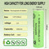 Zsolarigt 1200mAh 1.2V, 10 Packs Solar Battery NI-MH AA Double A Rechargeable Batteries for Household Devices, Outdoor