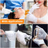 Selizo 6 Pairs 100% White Cotton Gloves for Eczema, Moisturizing Overnight Spa Lotion Gloves