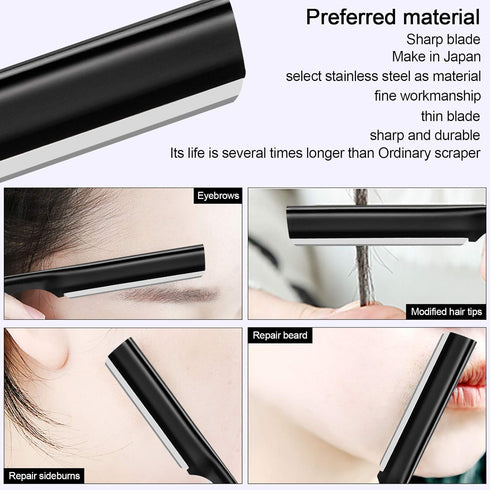 Miss Gorgeous Eyebrow Razor Shaper for Men and Women Grooming Shavers in Black