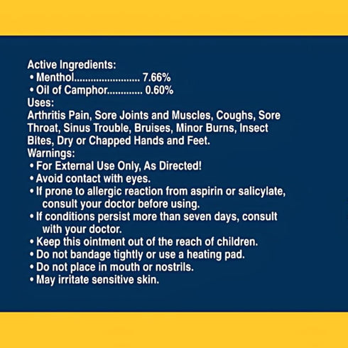 Amish Origins Joint & Muscle Ointment, 7 oz Maximum Deep Penetrating Strength for Joint, Muscle, Knee Pain Relief