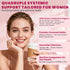 Raised,120 Beef Organ Supplement for Women, Beef Liver, Kidney, Heart & Uterus Tissue, with Multivitamins, Folate