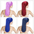 SATINIOR 6 Pcs Extra Large Long Hair Satin Bonnet for Sleeping, Elastic Band Silk Night Sleep Hat for Women