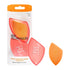Real Techniques Miracle Complexion Sponge + Travel Case, 2 Piece Set, Makeup Blending Sponge for Foundation, Latex-Free
