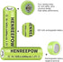 Henreepow Ni-MH AA Rechargeable Batteries, Double A High Capacity 1.2V Pre-Charged for Garden Landscaping Outdoor Solar
