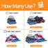 CLEARALIF Laundry Detergent Sheets, Eco Friendly & Hypoallergenic, Orange, 64 Load, CLEARALIF Strips