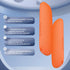 Gummy Glow Bone Conduction Sleep Speaker Under Pillow, Ultra-Thin Non-in-Ear Pillow Speaker with Bluetooth & TF Card