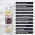 Rodeo Cowhide Rug/Carpet Cleaning Solution Shampoo - Deep Cleaning Spot Cleaner for Hide Rugs & Upholstery - Lemon