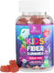 Kids Fiber Gummy Bears Supplement | 60 Gummies | Sugar Free Daily Prebiotic Fiber for Kids, Vegan, Berry Flavor