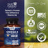Omega 3 Fish Oil Triple Strength 2000 mg Softgels | 60 Fish Oil Softgels | Natural Brain Heart Joint Health & Immune