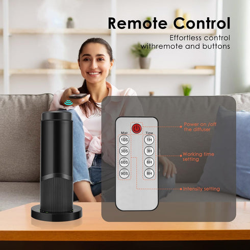 OfficeHome200ML 1500 Waterless Scent Essential Oil Diffuser for Hotel,Whole House,Large Room, Large Capacity, Covering