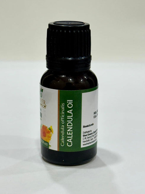 Calendula | Pot Marigold Oil 15 ML (0.51 Fl.OZ) - 100% Pure Natural Undiluted Therapeutic Grade Oil