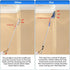 Wall Cleaner, Max 66'' Wall Mop with Long Handle, Ceiling Dust Mop with Labor-Saving Elbow Extension Pole for Cleaning