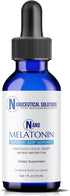 NANO MELATONIN, Rapid Absorption Liquid for Calm Restful Sleep, Natural Antioxidant - Take 1ml Before Bedtime