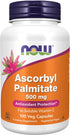 NOW Supplements Ascorbyl Palmitate, 500 mg, Esterified Vitamin C, 100 Veg Capsules