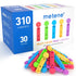 Metene Twist Top Lancets, 310 Count, 30 Gauge for Blood Sugar Test, Diabetic Lancets