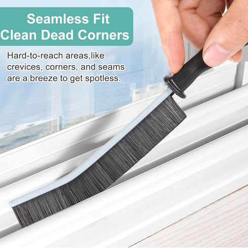 Crevice Cleaning Brush,Hard-Bristled Crevice Cleaning Brush,2024 New Multifunctional Gap Cleaning Brush Tool,Dead Corners Brushes for Bathroom Kitchen Tiles Window Door Slots,3pcs