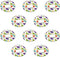 Dexcom G6 Precut Dinosaur Design Adhesive Patches, 10 Pack