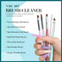 Nail Brush Cleaner 3 IN 1, Conditioner and Restorer for Solid Gel Nail Polish, 120ml