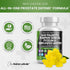 Clean Nutraceuticals Saw Palmetto 10000mg, 90 Caps Prostate Supplements with Pumpkin Seed Oil & Stinging Nettle