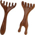 SXoonKing Wooden Massage Tools - Head Massager Scalp Massage Comb for Deep Relaxation