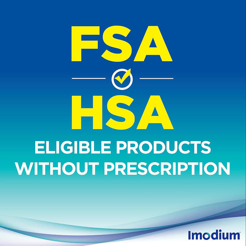 Imodium A-D Diarrhea Relief Softgels with Loperamide HCl, 24 ct, HSA/FSA Eligible