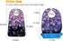 VOPHIA Reusable Waterproof Bib for Women with Crumb Catcher - Adult Size