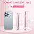 Nose Hair Trimmer for Women, 2in1 Facial Hair Removal Trimmer - Metal Body, Rechargeable Waterproof Portable