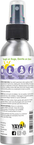 YAYA ORGANICS Baby Bug BAN – All-Natural Repellent for Babies, Children, Sensitive Skin, 4 Ounce Spray