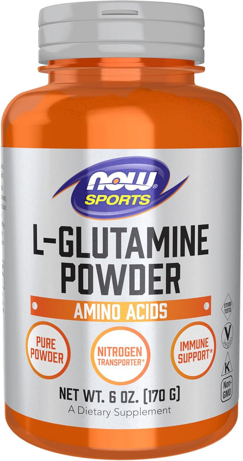Now Foods L-Glutamine Pure Powder, 6 oz