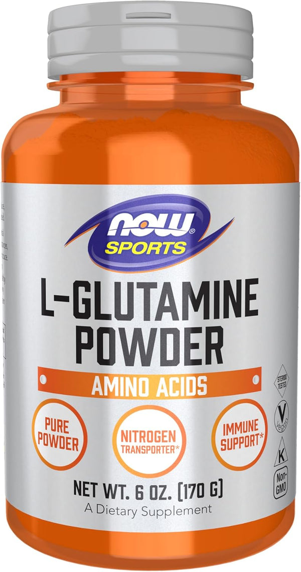Now Foods L-Glutamine Pure Powder, 6 oz