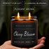 Home|19oz 100h Candle|2 MOASITN Cherry Blossom Large Heavenly Scented Candles for Long Lasting Clean Burn|Natural Soy