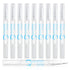 Mini Togo Teeth Whitening Pen 10 Pack, Erases Stains and Strengthens Enamel for Up to 150 Applications