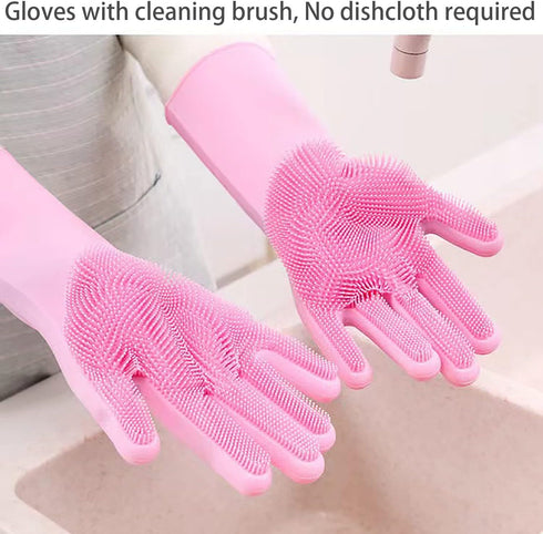 Magic Dishwashing Gloves, Kitchen Dishwashing Gloves for Cleaning