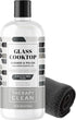 Therapy Glass Cooktop Cleaner Bundle with Microfiber Cloth - Glass Stove Top
