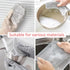 6 Pack Non Scratch Wire Dishcloth with 1 Kitchen Sponge, Powerful Cleaning Cloth for Cookware