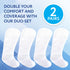 IMPRESA 2-Pair Extra Wide Unisex White Socks for Lymphedema & Bariatric Use, Oversized Calf Socks for Men & Women