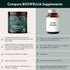 TRIBE ORGANICS Boswellia Serrata Complex Supplement for Joint Support & Muscle Relief - Vegetarian Non-GMO 120 Capsules