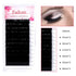 Lash Extension 0.05mm D Curl Mixed Classic Eyelash Extensions, 15-20mm Matte Black Individual Lashes