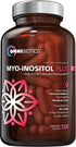 Myo-Inositol Plus & D-Chiro Inositol Supplement - Natural PCOS Supplements for Hormone Balance and Ovarian Support |