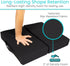 Tailbone Vive Orthopedic Seat Cushion - Folding Wheelchair Cushion - for Stadium, Car, Office Chair Seat - Portable