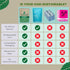 Sustain Caffeine Gum - Natural Mint Energy Gum. 12 Pieces of 50 mg Caffeine Chewing Gum - Biodegradable, Sugar-Free, Contains Xylitol, Plant-Based & Plastic Free with No Aspartame - 1 Packet