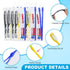 Pack 30,Yellow Set Personal Hygiene Kit Bulk of Disposable Toothbrushes with Toothpaste Floss Comb Cover and Hotel