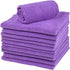 Restaurantware Clean Tek Professional Cleaning Cloths, 16 x 16 Inch, 10 Lint Free Microfiber Towels