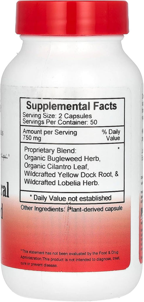 Dr. Christopher's Formulas Heavy Mineral Bugleweed Formula - 400 mg - 100 Capsules