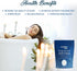 Magnesium Bath Flakes, 2 Pound Bag for Relaxation, Recovery, and Wellness Soak