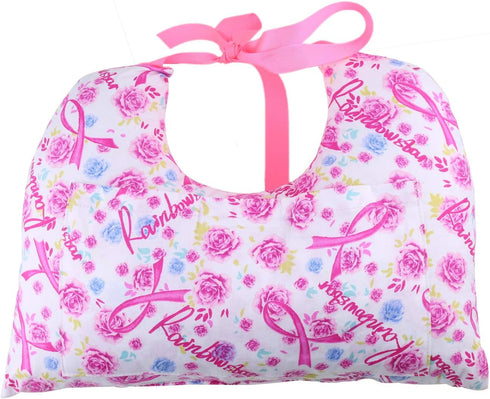 rainbowstar Mastectomy Underarm Pillow with Pocket for Hot or Cold Pack, Breast Cancer Recovery Support