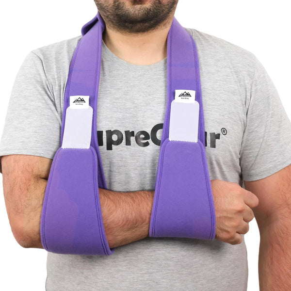 supregear Arm Sling Shoulder Immobilizer, Rotator Cuff Support Brace, Lightweight Comfortable Sling