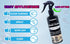 FLEISHER'S Ceramic Coating Spray for Home Surfaces, Hydrophobic Nano Technology for Kitchen and Bathroom Protection