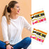 WILLBOND 32 Pcs Softball Hair Ties for Girls, Softball Hair Scrunchies Accessories for Players, Coaches, Teams